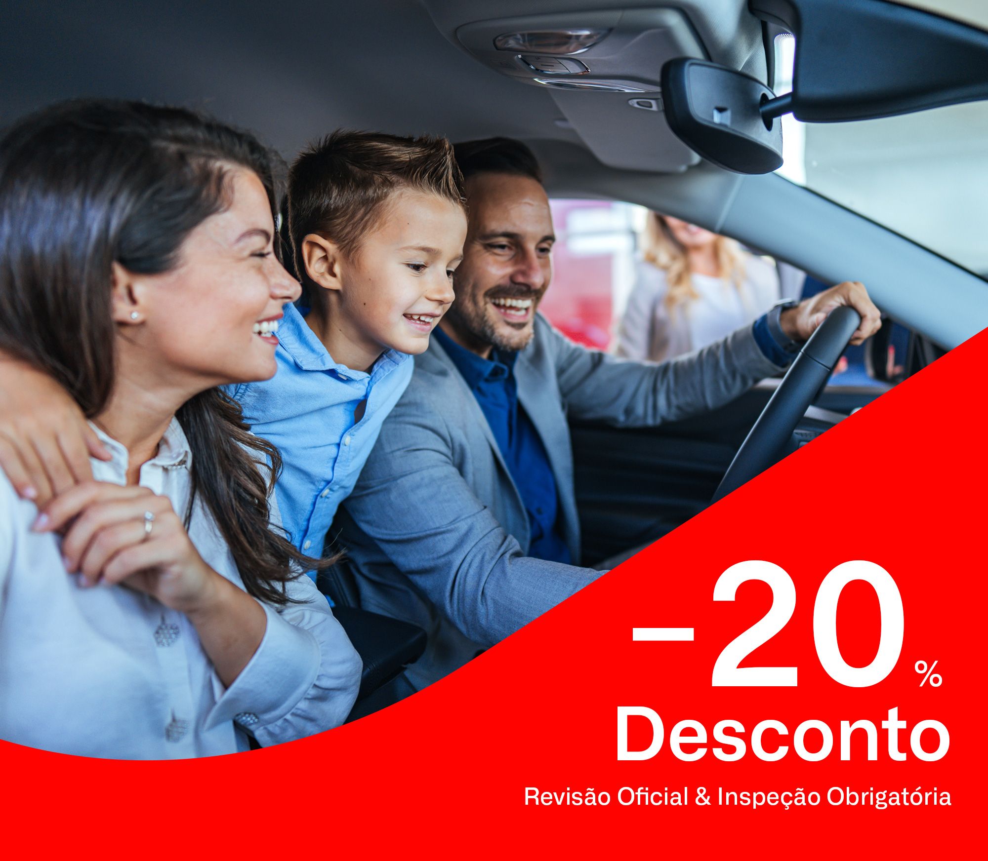 20% desconto Revisão Oficial + Inspeção Obrigatória