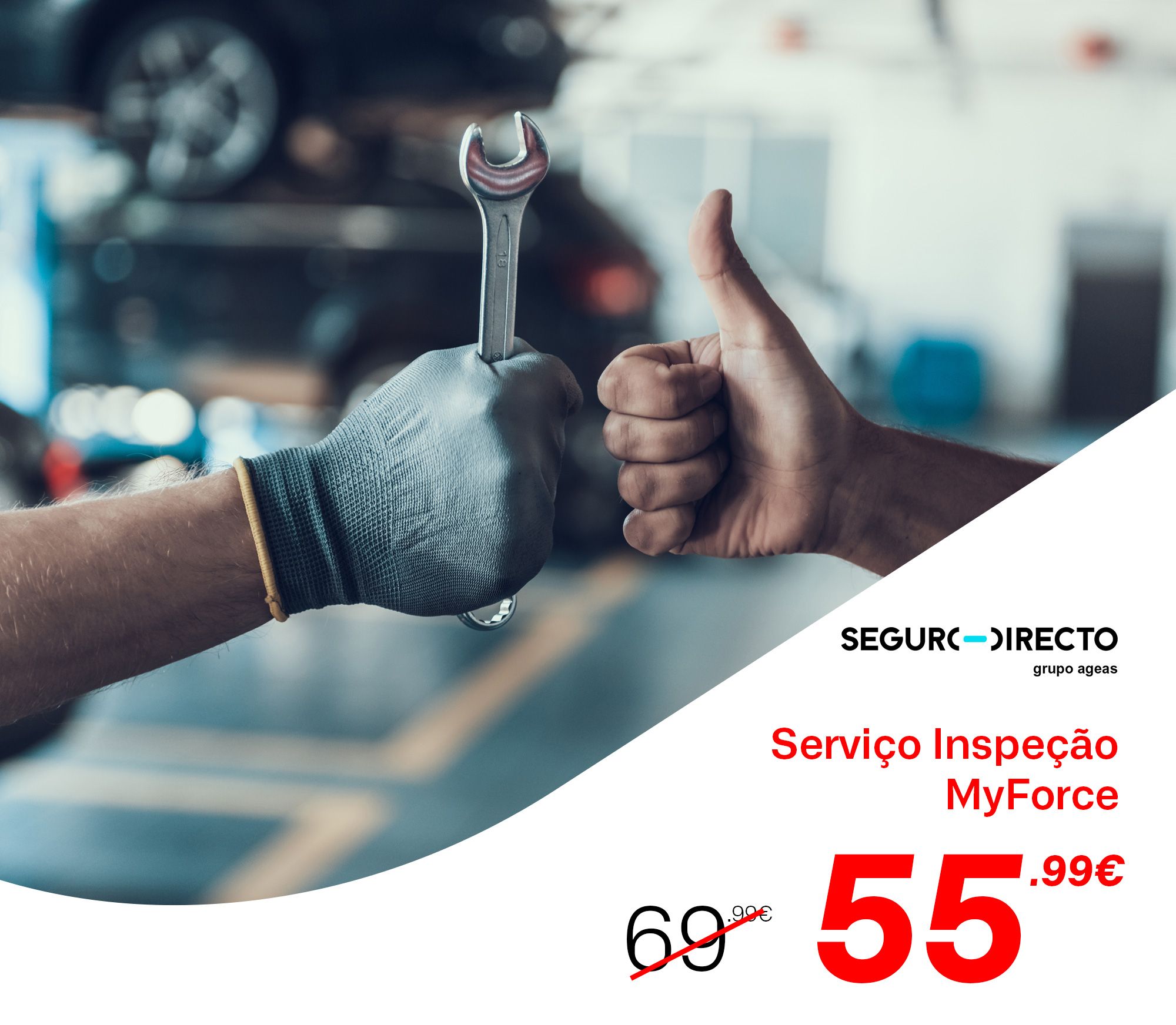 Campanha MyForce & Seguro Directo - Desconto 20% serviço inspeção