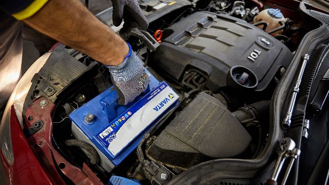 Estado da bateria para o inverno