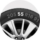 Altura do Pneu Altura do Pneu