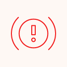 Luz de aviso dos travões no painel